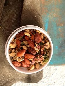 Roasted Spicy Nuts & Seeds