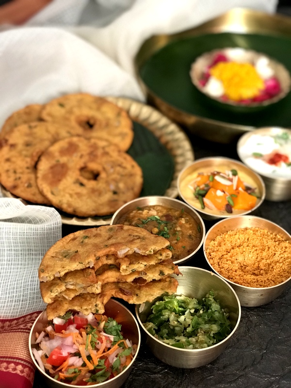  Dhapate , Maharashtrian bread