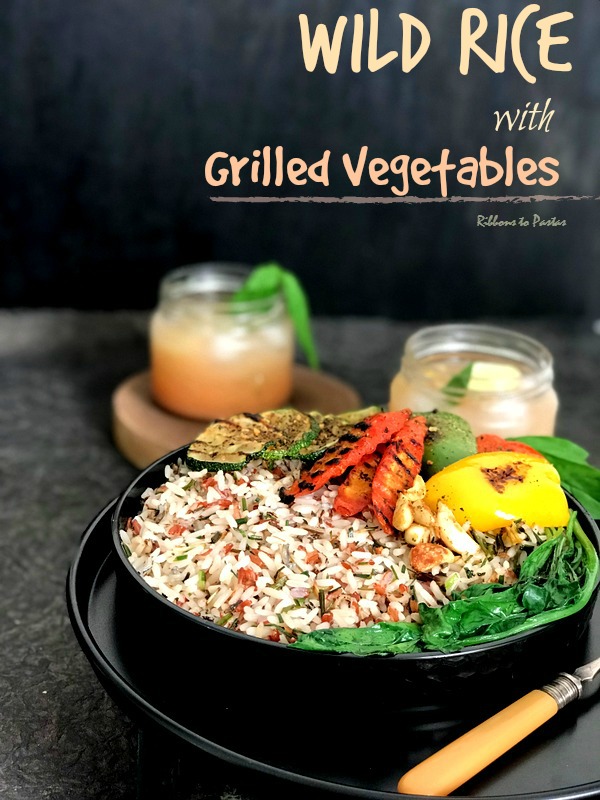 Wild Rice with Grilled Vegetables