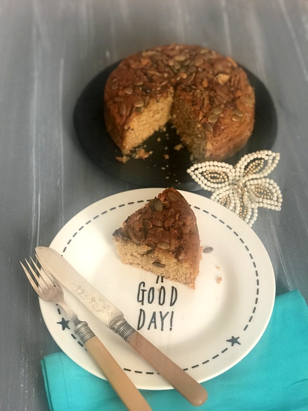 Whole Wheat Coconut Cake - Eggless and Vegan