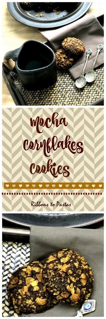 Mocha Cornflakes Cookies