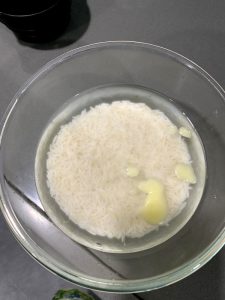Jeera Rice in Microwave (Cumin Rice in microwave)