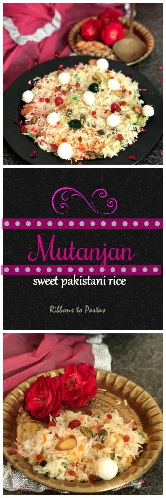 Mutanjan , sweet rice from Pakistan