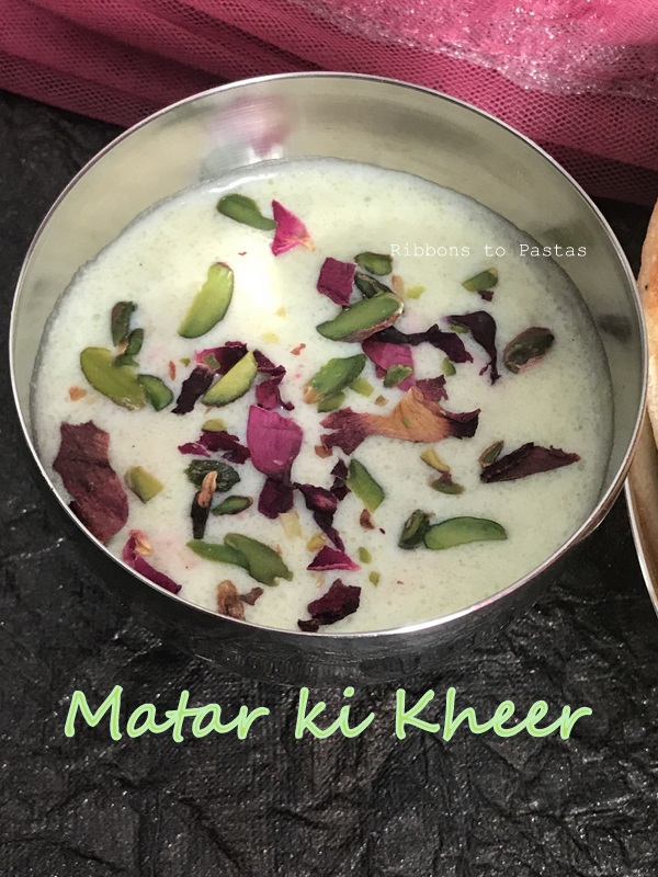 Matar ki Kheer