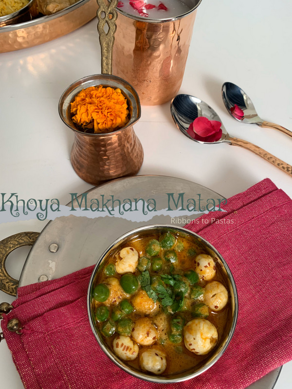 Khoya Makhana Matar