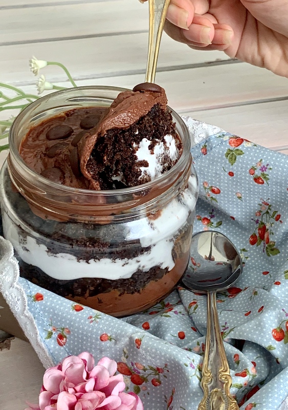 Chocolate Cake in a Jar