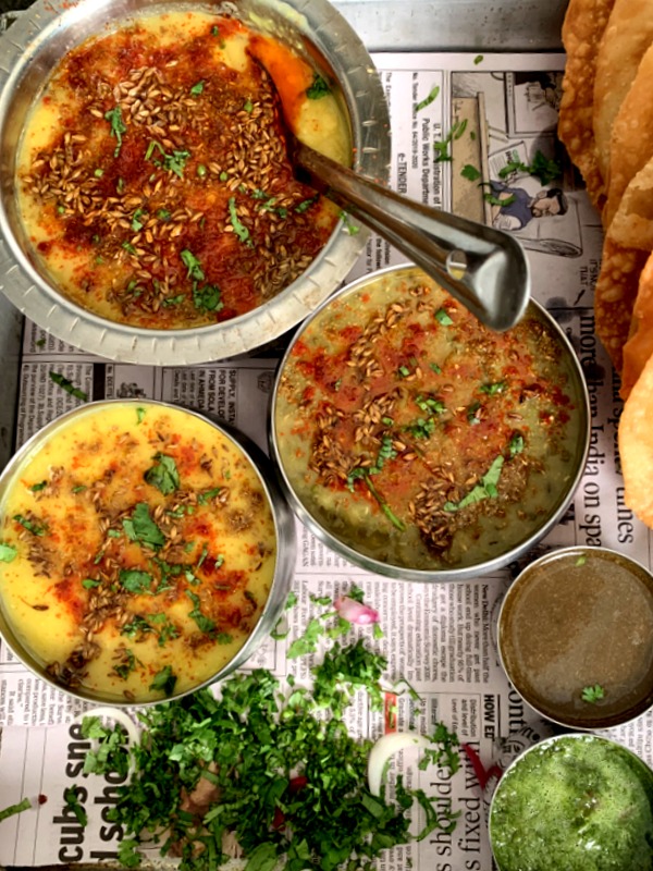 Ulhasnagar Breakfast  Dal Pakwan Street Style