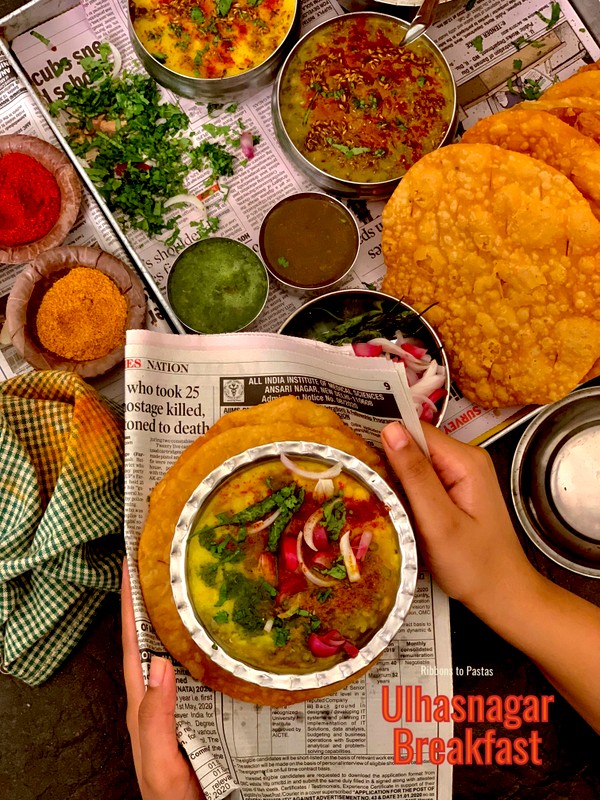 Ulhasnagar Breakfast | Dal Pakwan Street Style