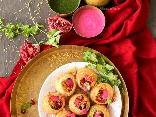 Sweet & Spicy Pineapple Pani Puri Recipe